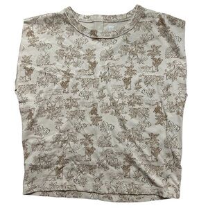 Aerie Dolman Sleeve Floral Oversized Women’s Shirt XSmall NWT